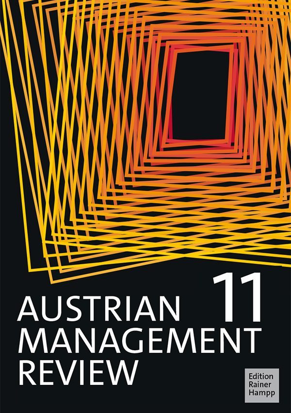 Buchcover AustrianManagement Review Volume11 2021